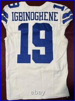 Noah Igbinoghene Dallas Cowboys NFL Game Used Jersey 1/14/24 vs Packers PLAYOFFS Noah Igbinoghene Dallas Cowboys NFL Game Used Jersey 1/14/24 vs Packers PLAYOFFS