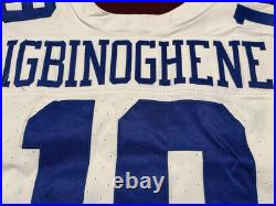 Noah Igbinoghene Dallas Cowboys NFL Game Used Jersey 1/14/24 vs Packers PLAYOFFS Noah Igbinoghene Dallas Cowboys NFL Game Used Jersey 1/14/24 vs Packers PLAYOFFS