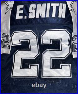 OFFICIAL Mitchell & Ness Dallas Cowboys Emmitt Smith Throwback Jersey Mens Sz 50