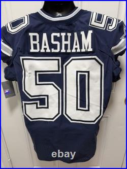 Official Dallas Cowboys #50 Team / Game Issued Jersey, Sz 44, Tarell Basham Official Dallas Cowboys #50 Team / Game Issued Jersey, Sz 44, Tarell Basham