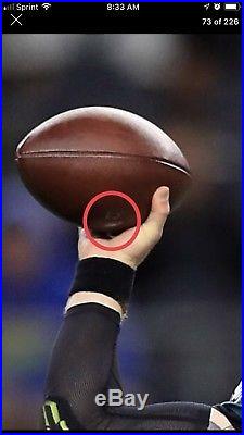 Philadelphia Eagles v Dallas Cowboys 2017 Season Game Used Football Carson Wentz