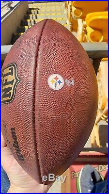 Pittsburgh Steelers vs Dallas Cowboys Game Used Football 11/13/16