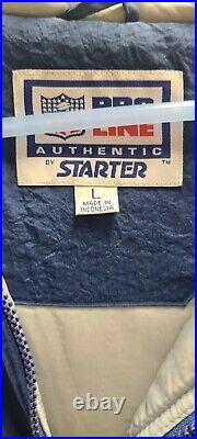Proline Authentic Starter NFL Dallas Cowboys Size Large Jacket 1990's Vintage