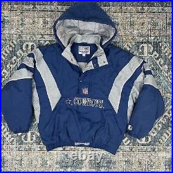 Proline Authentic Starter NFL Dallas Cowboys Size XL Jacket 1990's Vintage
