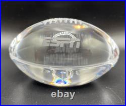 RARE 1993 Super Bowl XXVII Crystal Paperweight Dallas Cowboys Rose Bowl Vintage RARE 1993 Super Bowl XXVII Crystal Paperweight Dallas Cowboys Rose Bowl Vintage