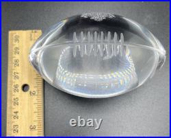 RARE 1993 Super Bowl XXVII Crystal Paperweight Dallas Cowboys Rose Bowl Vintage RARE 1993 Super Bowl XXVII Crystal Paperweight Dallas Cowboys Rose Bowl Vintage