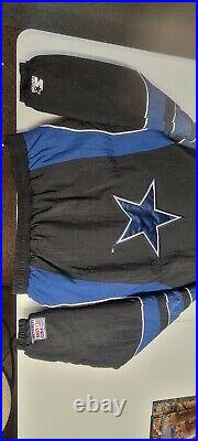 RARE 90's Vintage Men's L Starter NFL Dallas Cowboys Pro Line Jacket