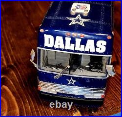 RARE Danbury Mint Dallas Cowboys NFL Team Die-cast Tour Bus