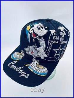 RARE Mickey Mouse Dallas Cowboys Smith AJD Hat Vintage 1996 World Championship RARE Mickey Mouse Dallas Cowboys Smith AJD Hat Vintage 1996 World Championship
