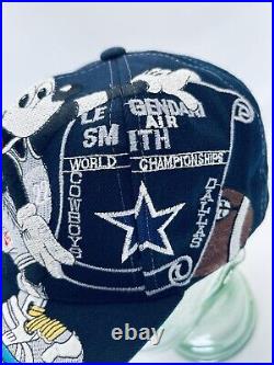 RARE Mickey Mouse Dallas Cowboys Smith AJD Hat Vintage 1996 World Championship RARE Mickey Mouse Dallas Cowboys Smith AJD Hat Vintage 1996 World Championship