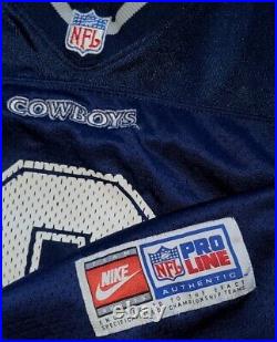RARE NIKE Dallas Cowboys AIKMAN Jersey Men L vintage football shirt