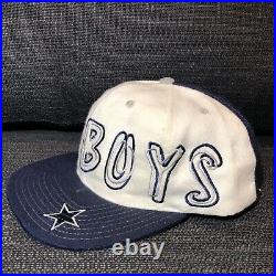 RARE Vintage 90's Pro Player NFL Football DALLAS COWBOYS Snapback Hat
