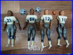 RARE vintage original NFL action team mate Dallas Cowboys figure lot