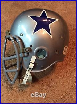 Ralph Neeley Autographed Riddell KraLite Football Helmet 1964-66 Dallas Cowboys