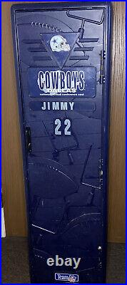 Rare 1993 Vintage Suncast Dallas Cowboys NFL Football Size 4-feet tall locker