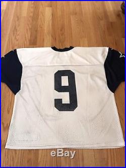 Rare 2015 Tony Romo Practice Worn Used Dallas Cowboys Game Jersey Jsa