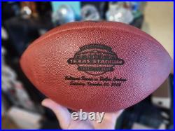 Rare DUKE Dallas Cowboys Football From Final Game At Texas Stadium Dec 20 2008 Rare DUKE Dallas Cowboys Football From Final Game At Texas Stadium Dec 20 2008