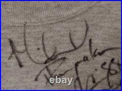 Rare Dallas Cowboys Autographed Sweatshirt Michael Playmaker Irvin 88 Med