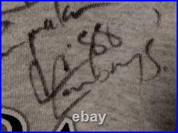 Rare Dallas Cowboys Autographed Sweatshirt Michael Playmaker Irvin 88 Med