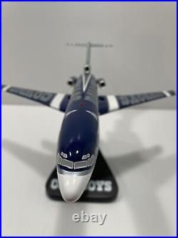 Rare Danbury Mint Dallas Cowboys Team Plane Diecast Boeing 727-100 NFL