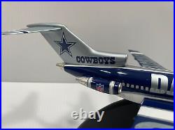 Rare Danbury Mint Dallas Cowboys Team Plane Diecast Boeing 727-100 NFL