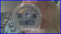 Rare! Hard to find! Dallas Cowboys! 60th Anniversay est 1960-2020 HM Coin