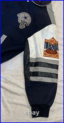 Rare Jeff Hamilton Dallas Cowboys NFL National Football Conference Jacket