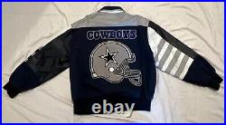 Rare Jeff Hamilton Dallas Cowboys NFL National Football Conference Jacket