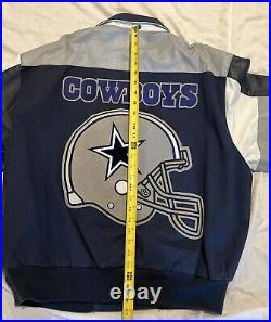 Rare Jeff Hamilton Dallas Cowboys NFL National Football Conference Jacket