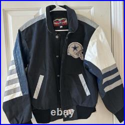 Rare Jeff Hamilton NFL Dallas Cowboys Leather Jacket