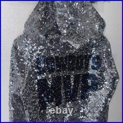 Rare Love Pink Limited Edition Dallas Cowboys MVP Sequin Hoodie Zip Sweater M Rare Love Pink Limited Edition Dallas Cowboys MVP Sequin Hoodie Zip Sweater M