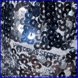 Rare Love Pink Limited Edition Dallas Cowboys MVP Sequin Hoodie Zip Sweater M