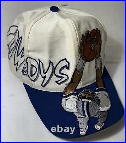 Rare NFL Dallas Cowboys Catch Embroidered Drew Pearson Twill Football Hat Cap