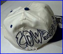 Rare NFL Dallas Cowboys Catch Embroidered Drew Pearson Twill Football Hat Cap