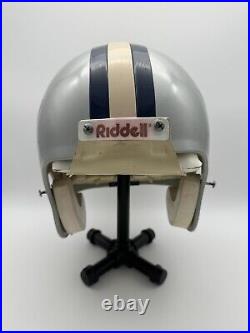 Rare Vintage 1982 Dallas Cowboys WD-1 Riddell 7 5/8 Game Football Helmet