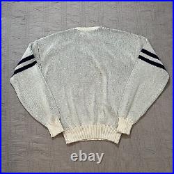 Rare Vintage 80s Dallas Cowboys Cliff Engle Knit Sweater Snoopy Touchdown Size L