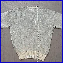 Rare Vintage 80s Dallas Cowboys Cliff Engle Knit Sweater Snoopy Touchdown Size L