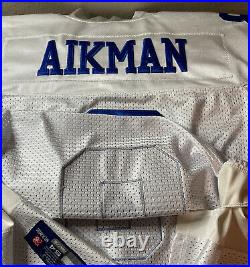 Rare Vintage Authentic Sewn Reebok Dallas Cowboys Troy Aikman Jersey Size 54 2XL