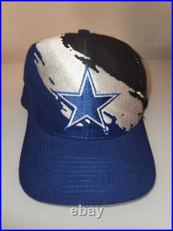 Rare Vintage NFL Dallas Cowboys Logo Athletic SnapBack Hat
