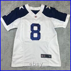 Rare Vintage Nike Authentic NFL Dallas Cowboys Sewn On Field Aikman 8 Jersey