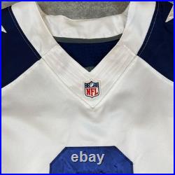 Rare Vintage Nike Authentic NFL Dallas Cowboys Sewn On Field Aikman 8 Jersey