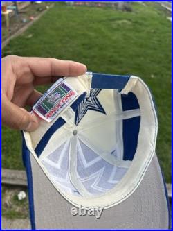 Rare Vtg Dallas Cowboys 90's Apex One Big Star Hat Snapback NFL