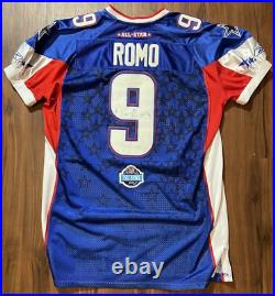 Reebok 2008 Tony Romo Pro Bowl Jersey Size 50 Dallas Cowboys NFL Autographed