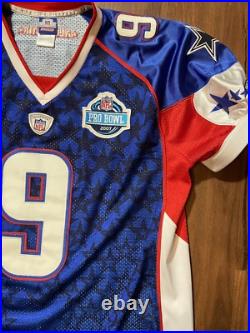Reebok 2008 Tony Romo Pro Bowl Jersey Size 50 Dallas Cowboys NFL Autographed