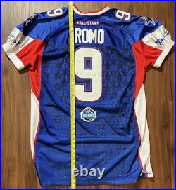 Reebok 2008 Tony Romo Pro Bowl Jersey Size 50 Dallas Cowboys NFL Autographed