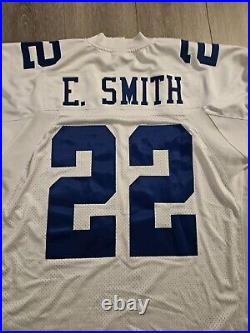 Reebok Authentic Dallas Cowboys Emmitt Smith jersey 52 2xl XXL $260 Msrp