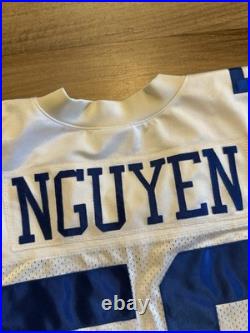 Reebok Authentic NFL Dallas Cowboys Dat Nguyen #59 Helmet Tag Jersey Size 56