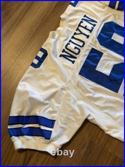 Reebok Authentic NFL Dallas Cowboys Dat Nguyen #59 Helmet Tag Jersey Size 56
