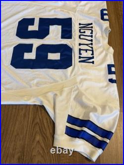 Reebok Authentic NFL Dallas Cowboys Dat Nguyen #59 Helmet Tag Jersey Size 56
