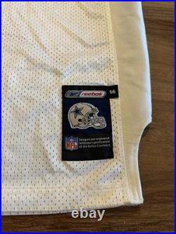 Reebok Authentic NFL Dallas Cowboys Dat Nguyen #59 Helmet Tag Jersey Size 56